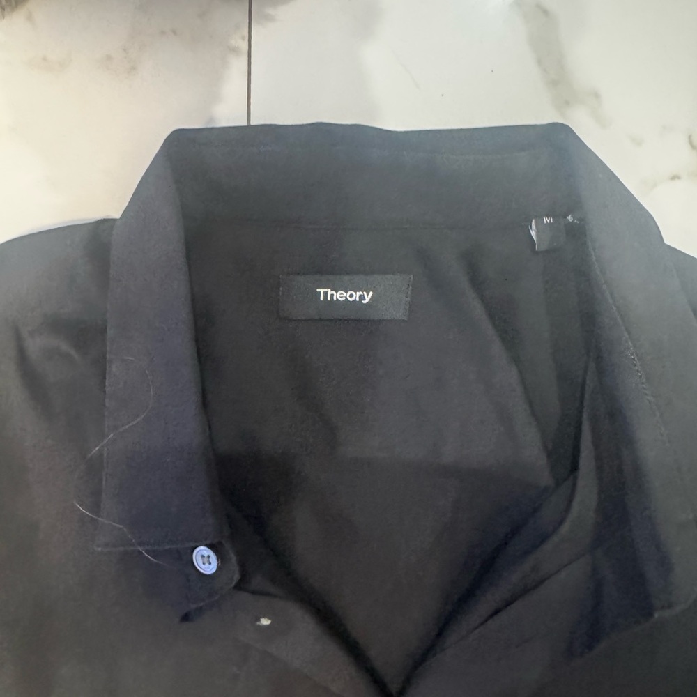 Theory Men's Black Shirt - Picture 2 of 5